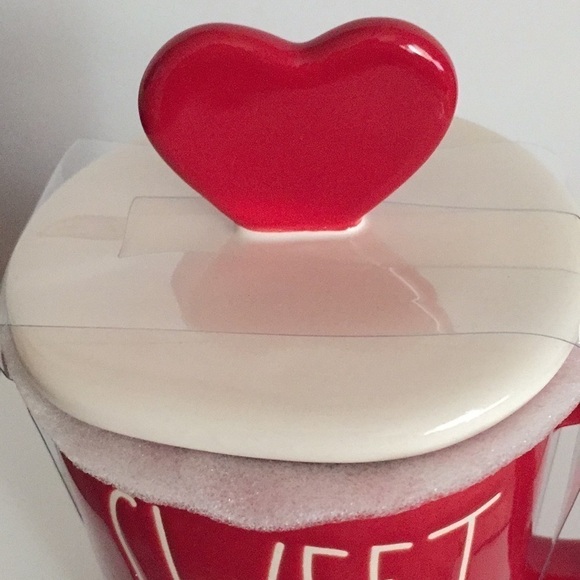 NWT Rae Dunn Sweet Heart Covered Mug - Picture 7 of 7